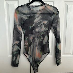 Zara mesh bodysuit